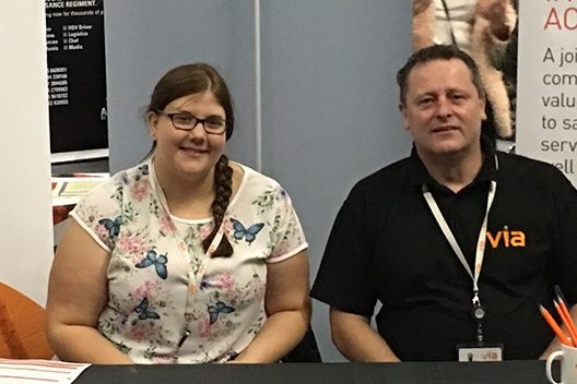 expo Via at the Nottinghamshire Jobs Fair