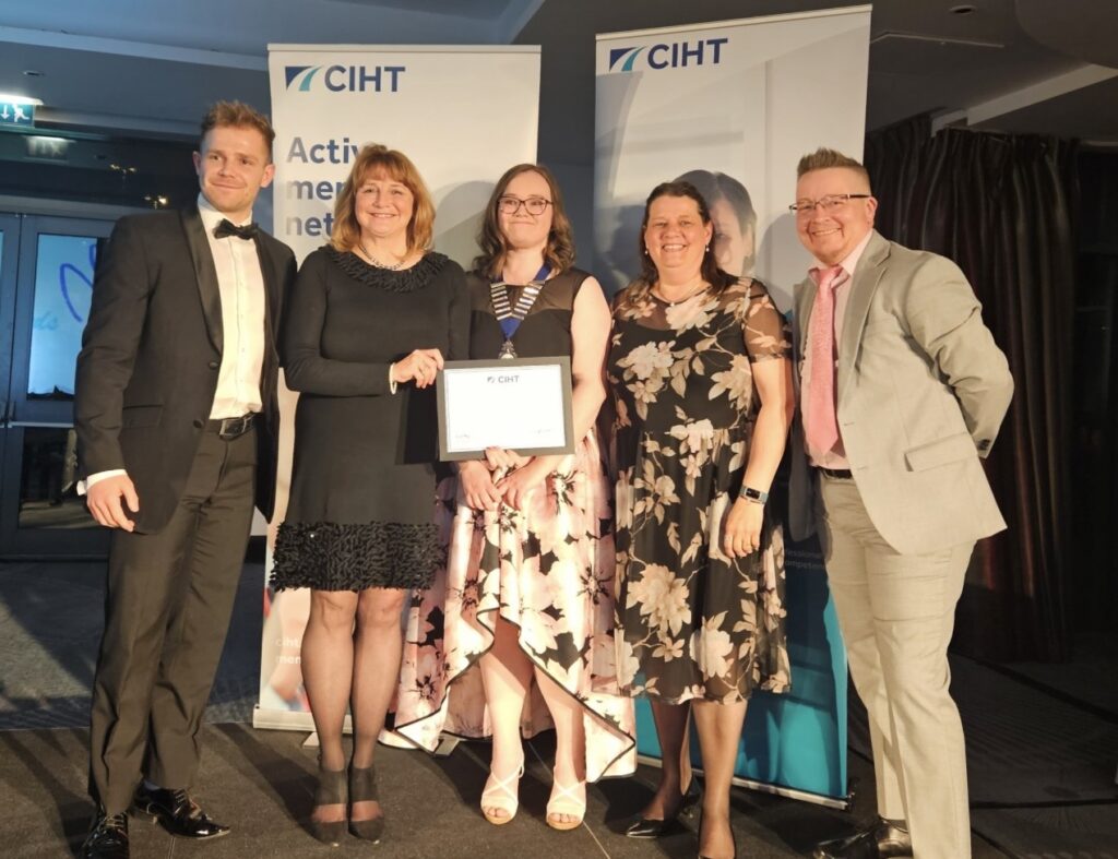 Bikeability takes road safety honours as Via and Nottinghamshire County Council score a double at the Chartered Institution of Highways and Transportation Awards